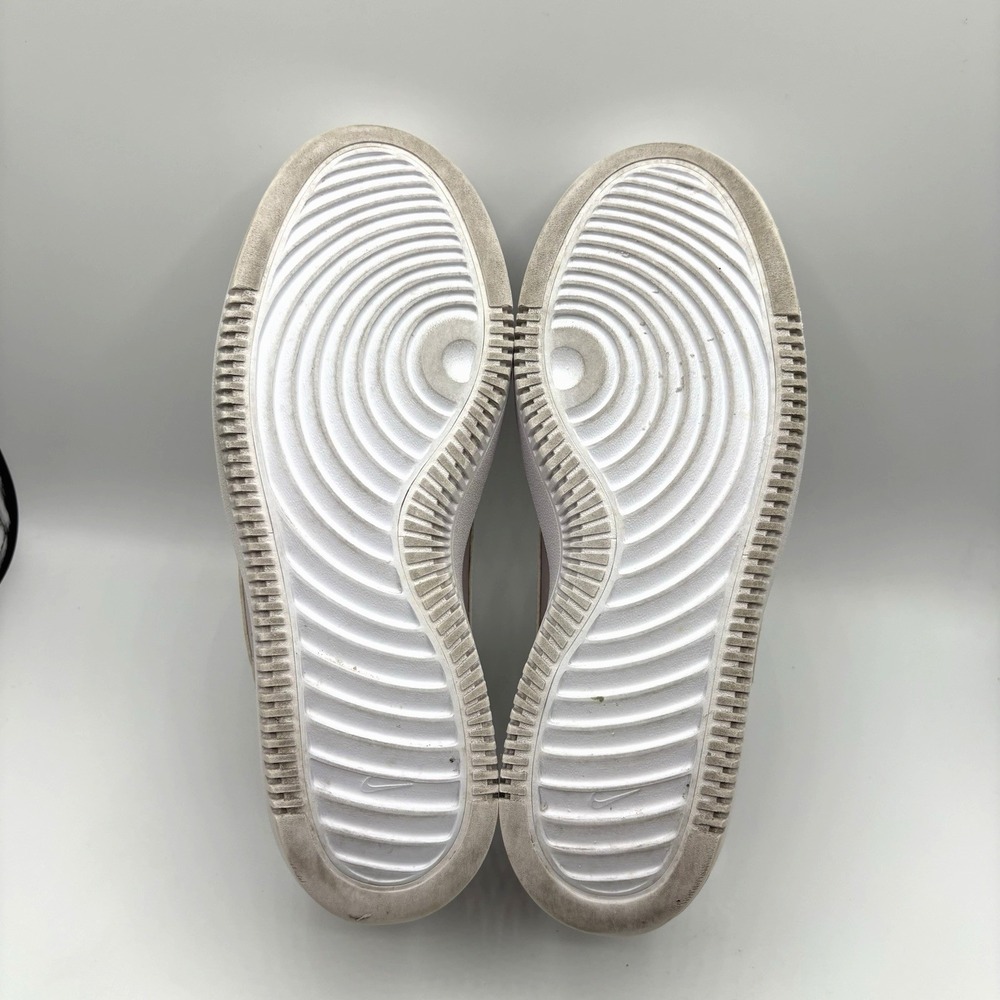 NIKE Court Vision Alta Sneaker Women's Size 7.5 Violet White Leather Shoe - Picture 8 of 8